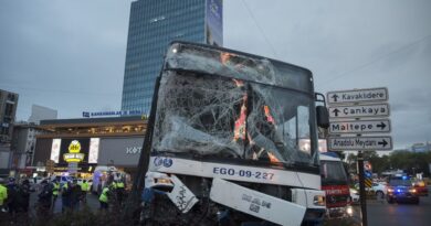 Kızılay'da Otobüs Kazası