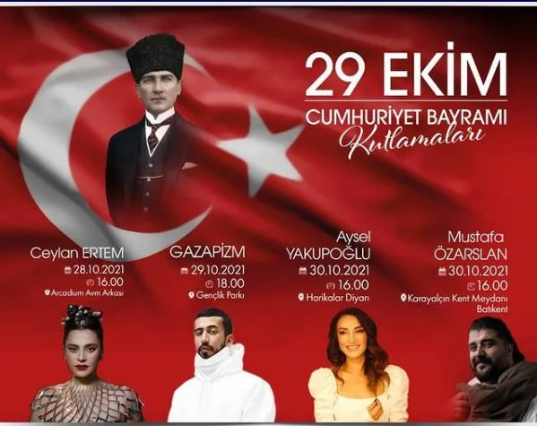 Ankara’da 29 Ekim Cumhuriyet Bayramı Konserleri