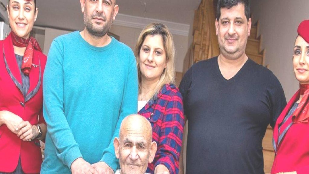 THY kabin memurları ‘çorapçı’ amcalarını unutmadı