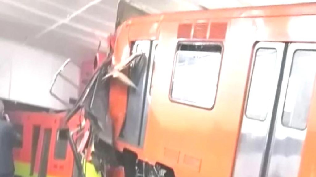 Ülkede dehşet! İki metro treni çarpıştı