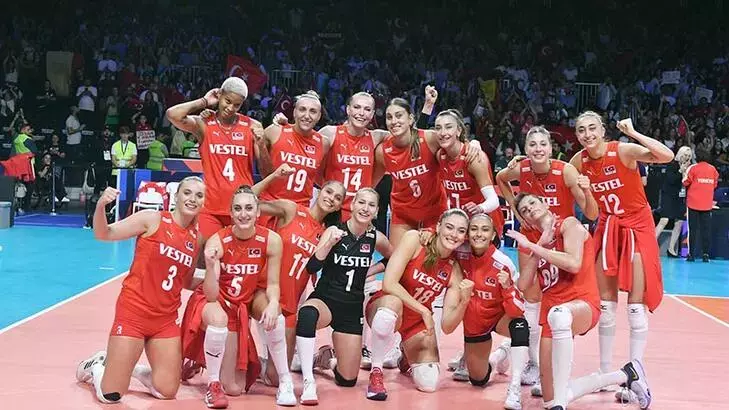 Türkiye A Milli Kadın Voleybol Takımı’ndan Bir Tarihi Başarı Daha!